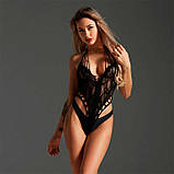 Відвертий боді з відкритою спиною- XS/S/M - Еротична білизна, фото 2