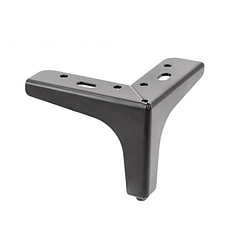 Ніжка GTV STGY135 135x135 H=100 мм сталева Чорний