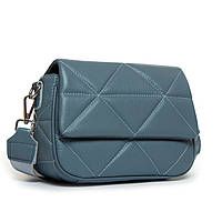 Молодежные мини сумочка-клатч цвет синий Alex Rai кожаная повседневная сумка через плечо сумка-клатч