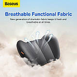 Автомобільна подушка для спини Baseus Car Lumbar Pillow Black, фото 6