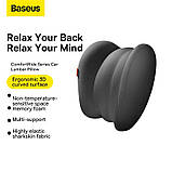 Автомобільна подушка для спини Baseus Car Lumbar Pillow Black, фото 8