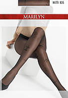 Колготки женские с имитацией тату MARILYN NATTI B05 20 DEN черные 1-2