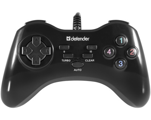 Дротовий геймпад Defender Game Master G2 PC Black