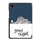 Чохол Ultra Slim Samsung Galaxy Tab A11 8.7" SM-X130, SM-X135 принт Good Night, фото 3