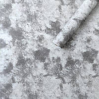 Декоративная пленка самоклейка для мебели Серый бетон Текстура Ширина 67 см Рулон 10 м ПВХ пленки декор