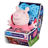 Свинка Пеппа плюшевая Сказочный Сон Пеппа Peppa pig Sleepover Soft Toy Bedtime Lullaby