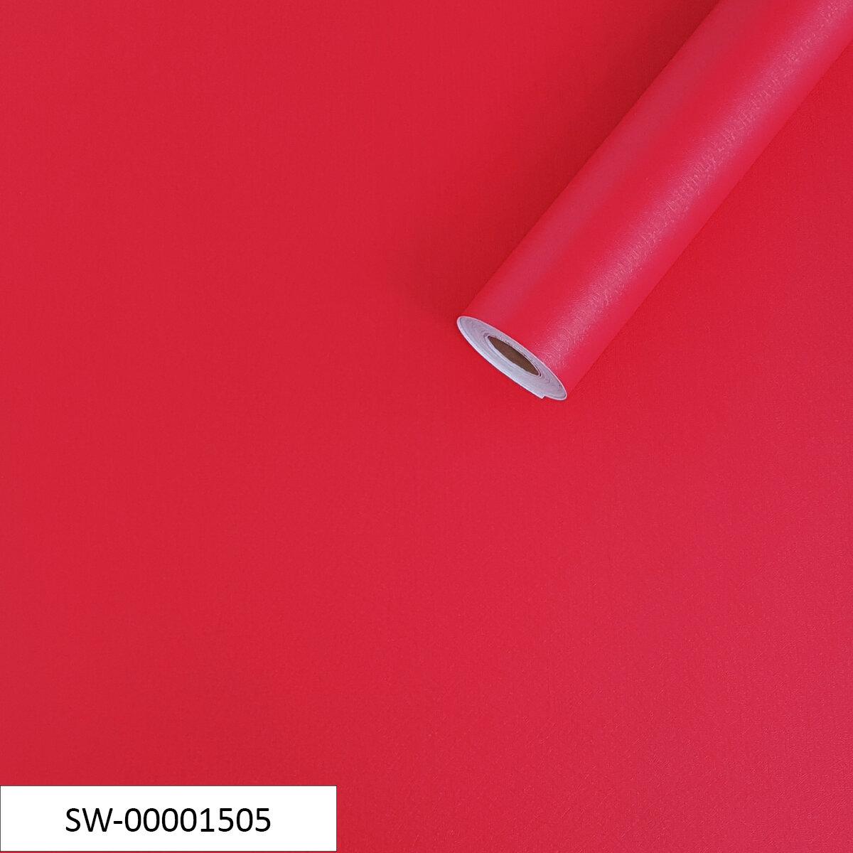 Самоклеющаяся пленка в рулоне Красная Текстура 0,45х10м для мебели универсальные пленки декоративные - фото 7 - id-p2139957692