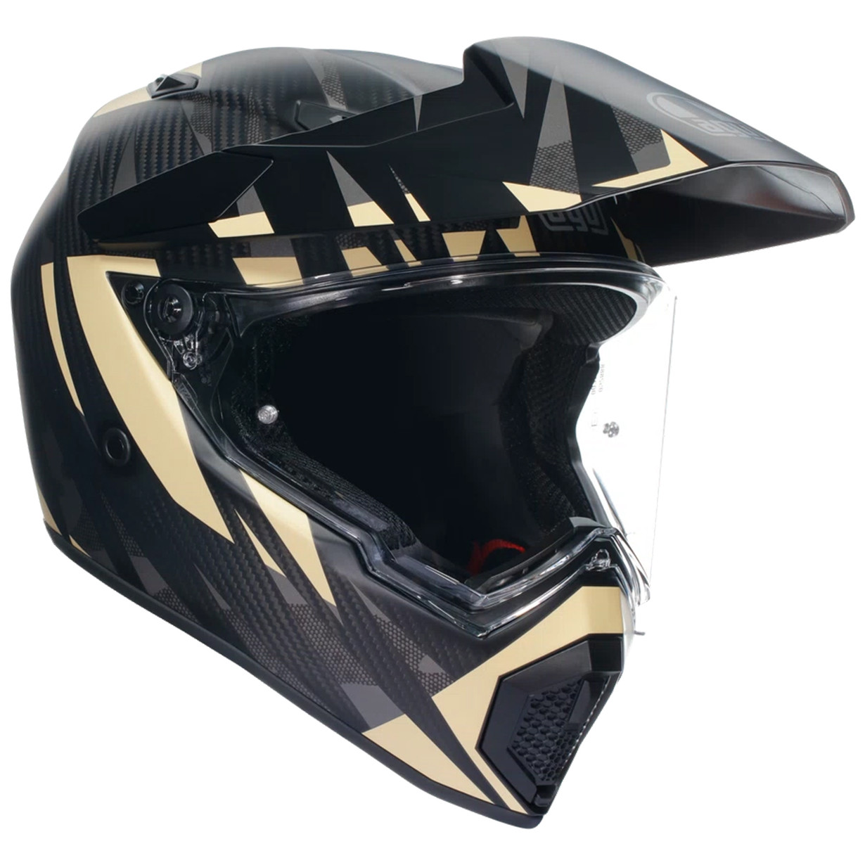 МОТОШОЛОМ ДУАЛСПОРТ AGV AX9 - STEPPA MATT CARBON/GREY/SAND