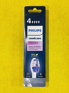 Насадки для електричних зубних щіток Philips Sonicare S2 Sensitive HX6054/10 4 шт.