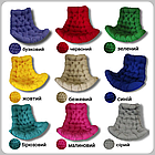 Підвісна гойдалка з техноротангу вулична Garden Бежевий, крісло-кокон для відпочинку з подушкою, до 120 кг, фото 6