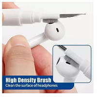 Набір для чищення навушників Багатофункціональна щітка для мобільних пристроїв Multi Cleaning Pen 3 in 1 Elite
