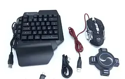 Набір безпроводової клавіатури та миші Tri-Set Combo NEW KEYBORAD/MOUSE