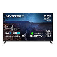 Телевизор MYSTERY Smart MTV-5560UDT2 Ultra HD Android 13