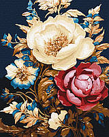 Картина за номерами Квіткове диво з фарбами металік extra Ідейка 40 х 50 KHO3261