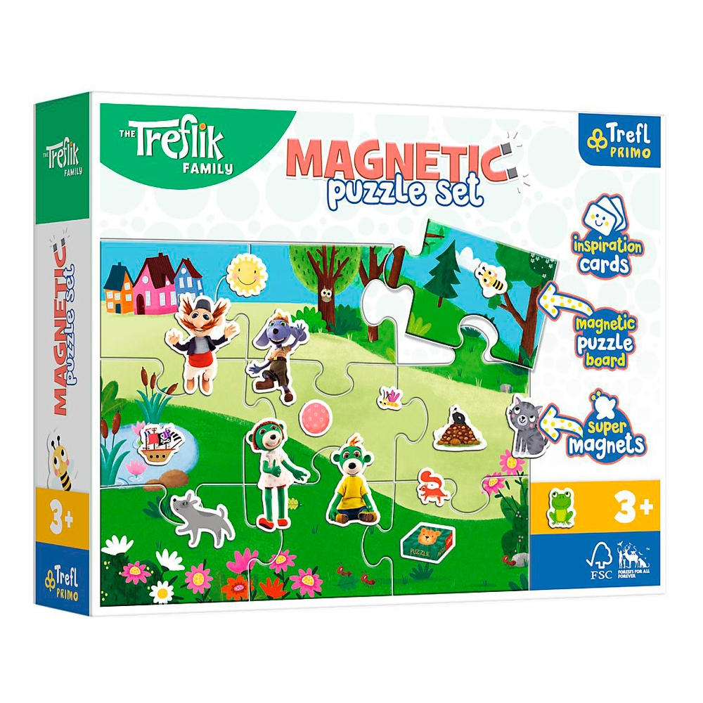 Магнітний пазл "День Трефликів. Сім'я Трефликів", Trefl Primo (5900511931662)