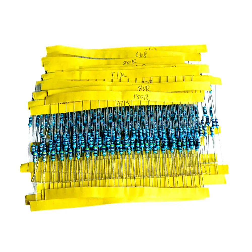 Набір резисторів 600 шт. 1/4 Вт номіналом 12 R - 680 KOm