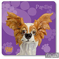 Подставки под горячее Little Paws "Papillon" фиолетовый 6шт.