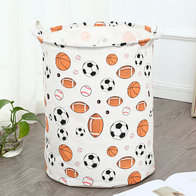 Кошик для іграшок із тканини "М'яч", 40*50 см. (22064)