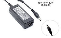 Блок питания для ноутбука Toshiba 19v 1.58a 30w 5.5x2.5mm (Как оригинал) 1 день гар.