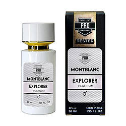Montblanc Explorer Platinum TESTER PRO чоловічий 58 мл