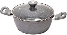 Каструля Kamille Grey Gotland 4 л із гранітним антипригарним покриттям