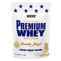 Протеїн Weider Premium Whey 500 g. Концентрат і ізолят протеїну. Смак Шоколад