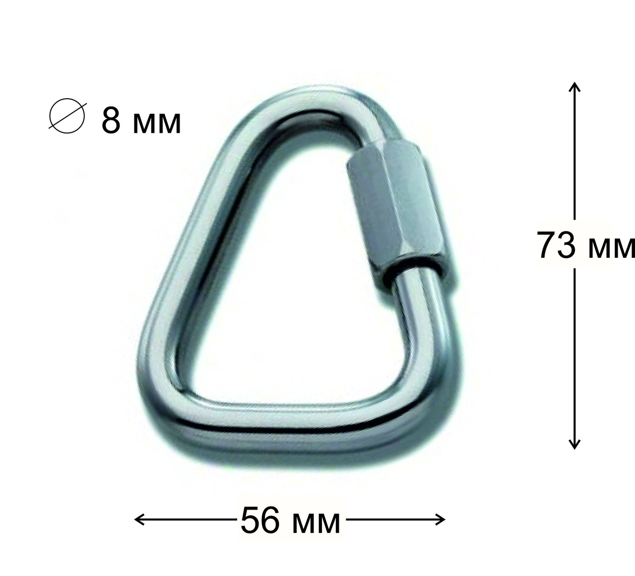 Рапід First Ascent Дельта трикутна 8 мм 25 kN, фото 1