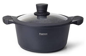 Каструля Fissman Prestige 4.3 л з антипригарним покриттям Greblon С3