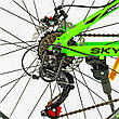 Велосипед спортивний на зріст 125-150 см, колеса 24 дюйми, Салатовий, 21 швидкість, рама 11 дюймів, SL- 24055, фото 2