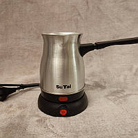 Електрична турка в металевому корпусі для варіння кави Su Tai ST-138 0,8л