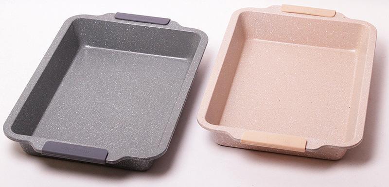 Форма для випікання Kamille Marble 46х30х6 см із силіконовими ручками
