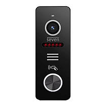 IP-панель виклику з вбудованим зчитувачем карт MIFARE SEVEN CP-7500FHD-Wi-Fi black, фото 4