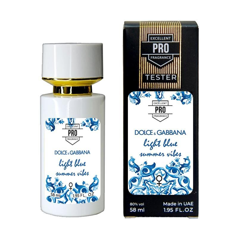 Dolce&Gabbana Light Blue Summer Vibes  ТESTER PRO жіночий 58 мл