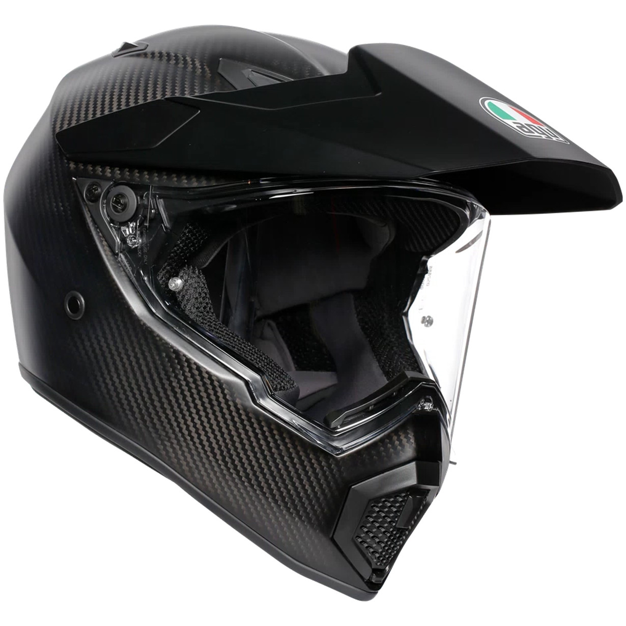 МОТОШОЛОМ ДУАЛСПОРТ AGV AX9 - MATT CARBON