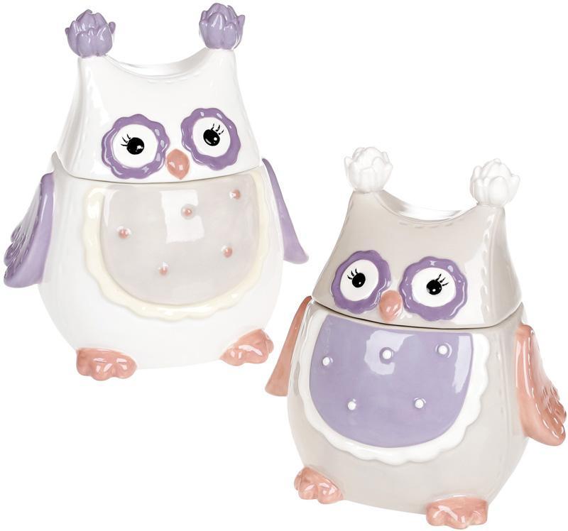 Банка "Owl Family" 600 мл із керамічною кришкою