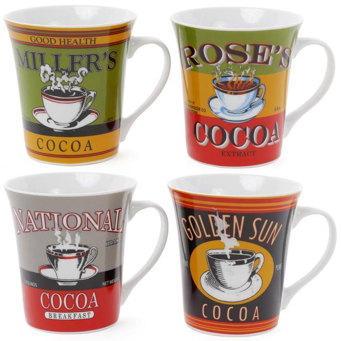 Кухоль порцеляновий "Retro Cocoa" 375 мл