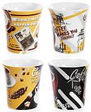 Кухоль порцеляновий "Coffee makes you friendly" 375 мл, фото 3