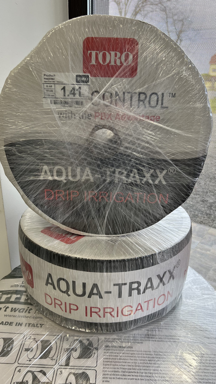 Крапельна стрічка Toro Aqua-TraXX 6 mil/10 см 1,14 л/год 1100 м