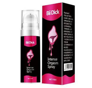 Збуджувальний спрей BiiDick Intense Orgasm Spray для жінок 15 ml оригінал 6971936100345
