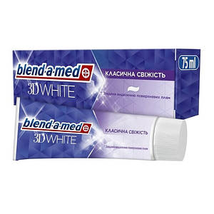 75 мл/Зубна паста "Blend-a-med" 3D White 1/24