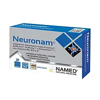 Neuronam 30 табл. NAMED, БАД, от депрессии, астении, стресса, тревожных состояний, Нейронам