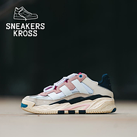 Женские кроссовки Adidas Niteball Cream White Pink, Кроссовки Адидас Найтболл, Adidas originals niteball