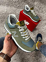 Кросівки New Balance 574 classic, кросівки чоловічі Замш / Хакі, кросівки Нью Баланс для чоловіків | В'єтнам