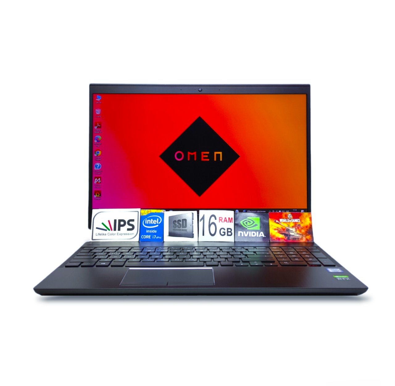 Ігровий ноутбук HP OMEN 15.6 IPS Core i7-9750H 16GB RAM 512GB SSD Nvidia RTX 2070 8 GB MAX-Q
