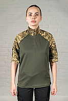Рубашка пиксель зсу рипстоп боевая тактическая штурмовая пиксельная женский Ubacs mm 14 летний армейский убакс