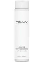 Тонік для жирної та комбінованої шкіри 250 мл- Demax Cleanse Acne Control Toner Beta-Oxy System