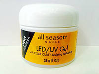 Моделюючий гель LED/UV All Season (прозорий), 28 г