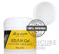 Моделирующий гель LED/UV All Season (прозрачный), 56 г
