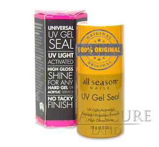 Топ-гель без липкого шару All Season UV Gel Seal, 14 г