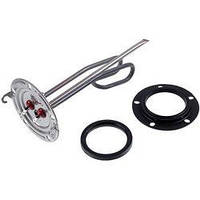 Тэн к бойлеру Ariston 65151227-01 1500W (нержавейка) L=282mm фланец 124mm (под анод M5)